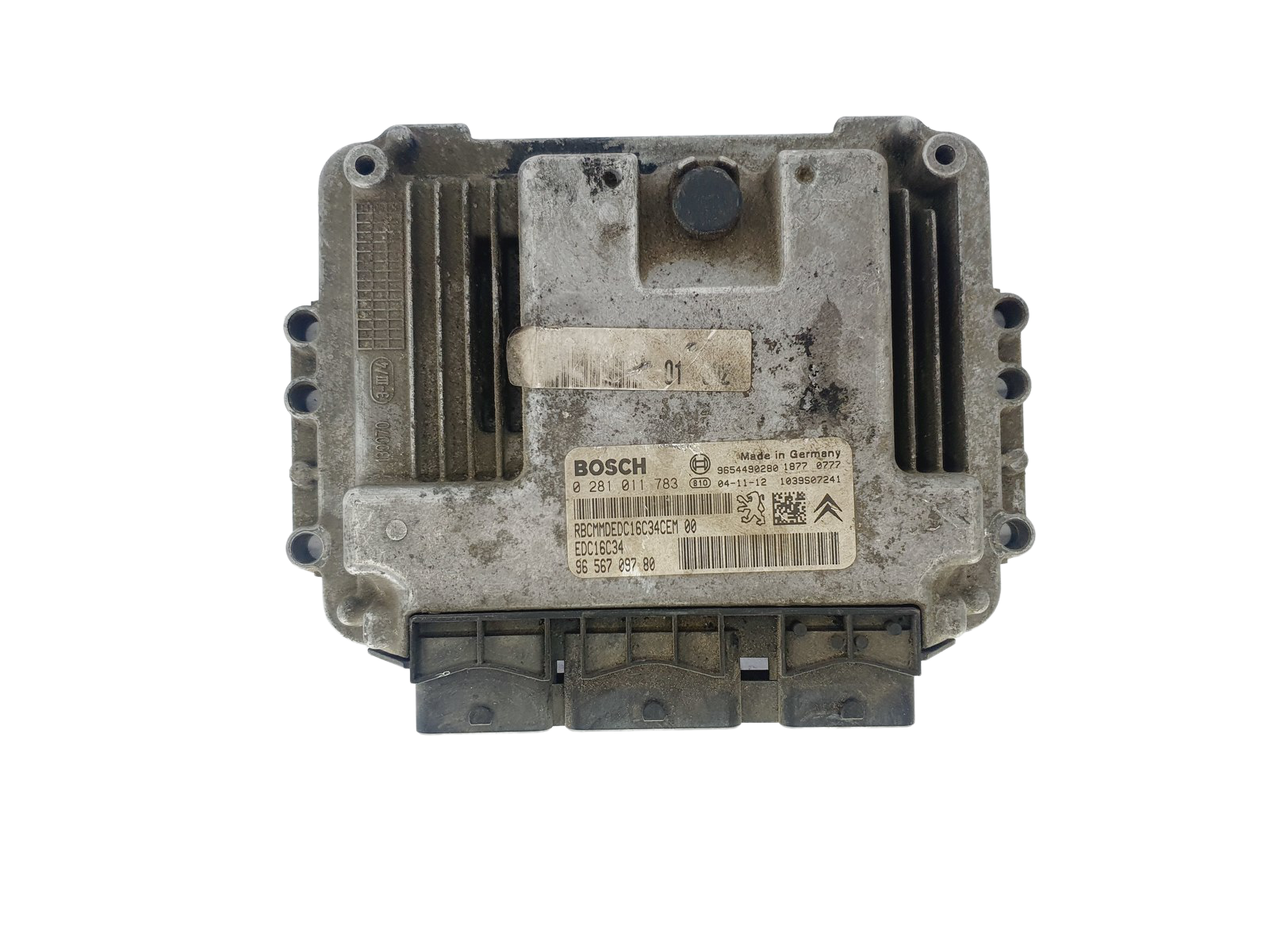 Steuergerät 0281011783 9656709780 9654490280 PSA Bosch 37705 main product photo