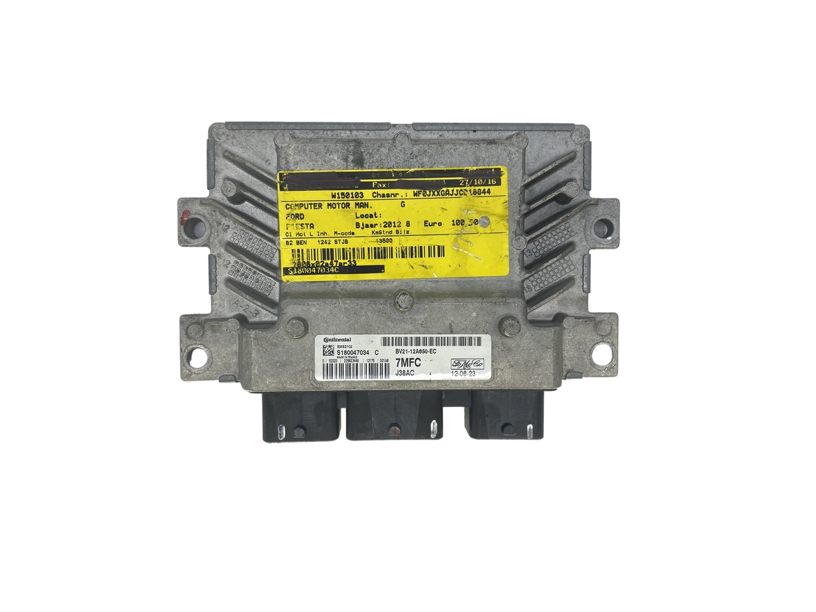 Steuergerät S180047034C BV21-12A650-EC Ford Continental 57123 main product photo