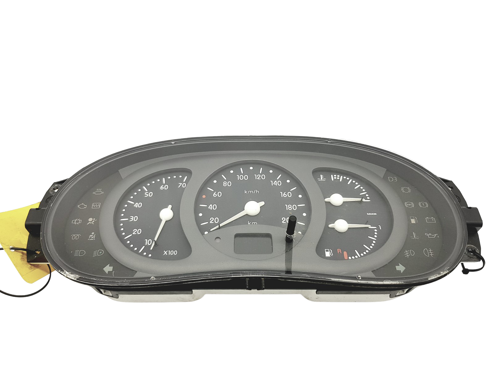 Tacho Kombiinstrument Renault Clio 2 7700410432 F 49542 main product photo