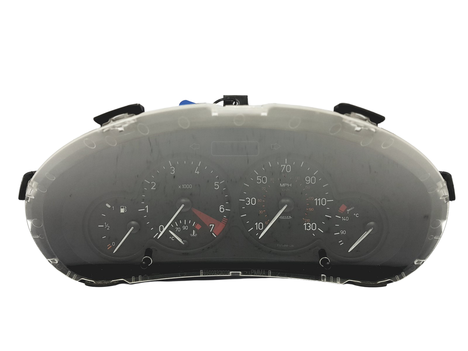 Tacho Kombiinstrument Peugeot 206 9648838080 000644105 Jaeger RHD main product photo