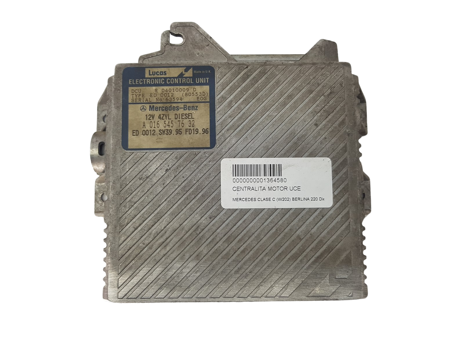 Steuergerät A0165457632 R04010009D Mercedes 3329 main product photo