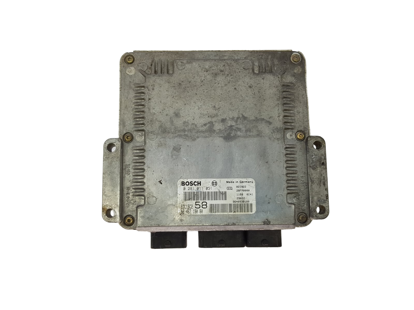 Steuergerät 0281011031 9646719080 28FM0000 PSA Bosch 17185 main product photo