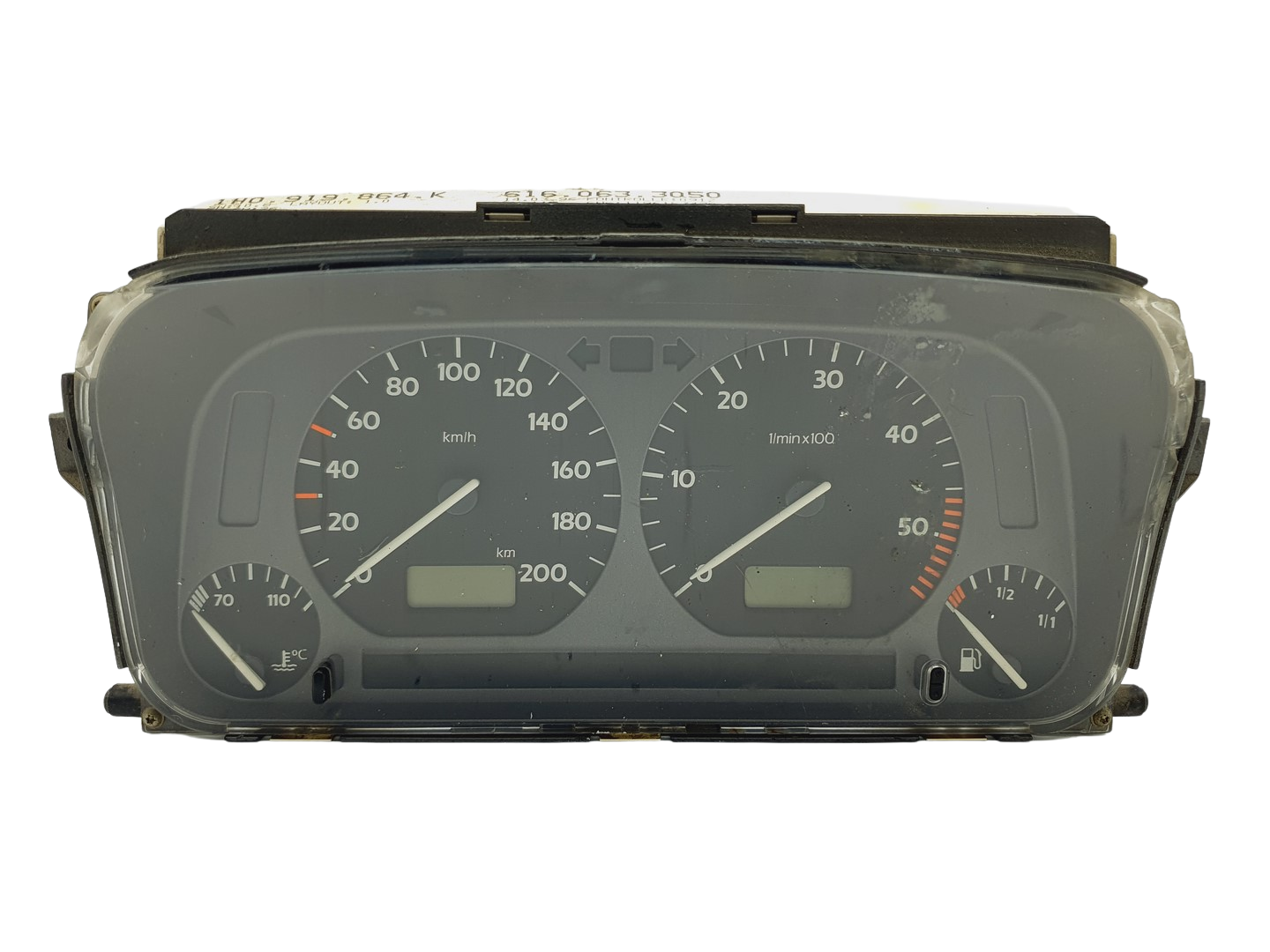 Tacho Kombiinstrument VW Golf MK3 1H0919864K 6160633050 61053 main product photo