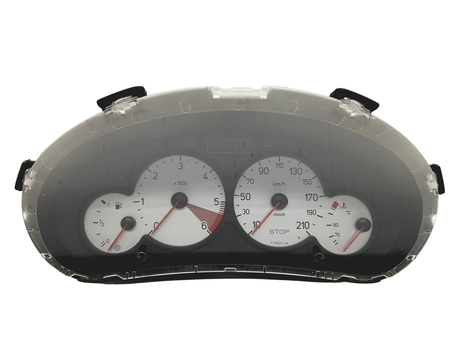 Tacho Kombiinstrument Peugeot 206 9656696280 000500809 49380 main product photo