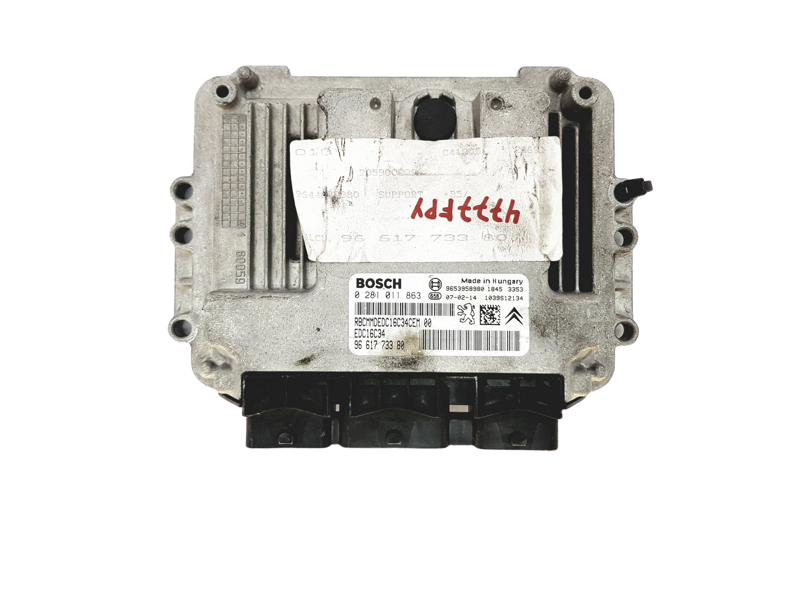 Steuergerät 0281011863 9661773380 9653958980 PSA Bosch 24644 main product photo