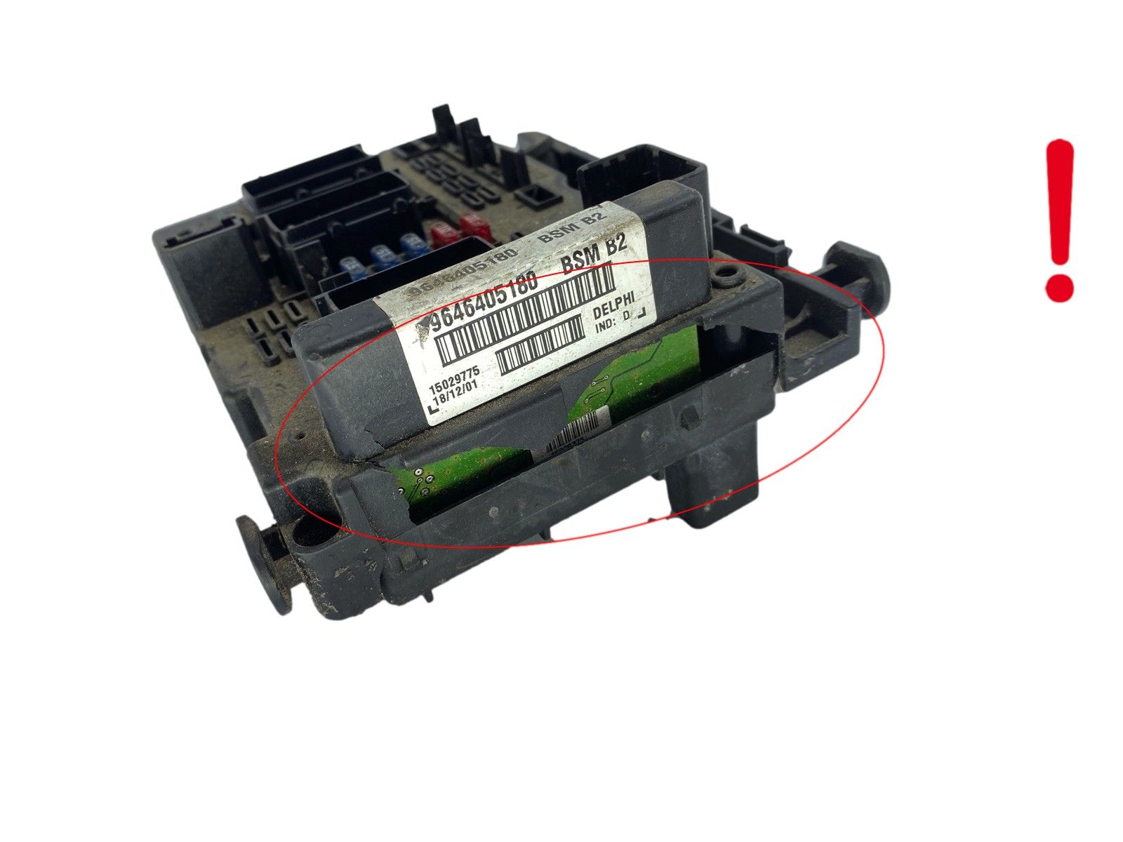Steuergerät BSM B2 9646405180 PSA Delphi 59002 main product photo