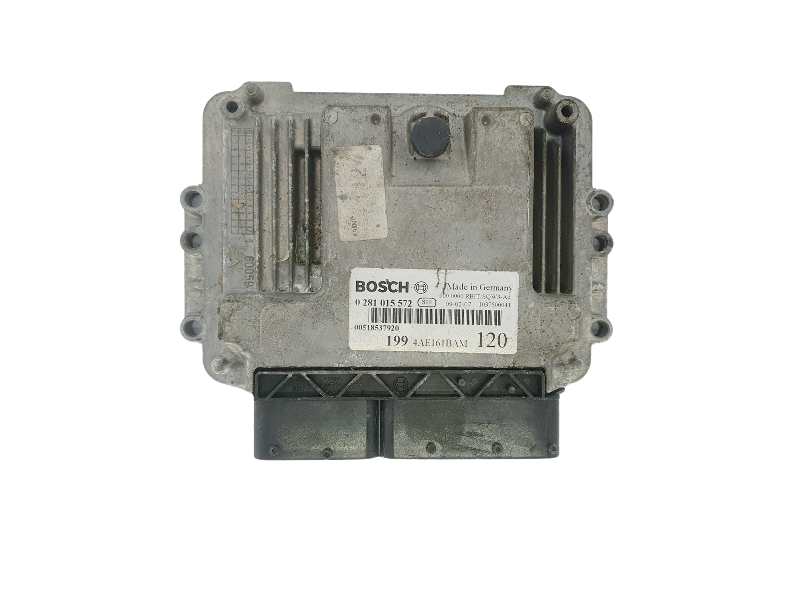 Steuergerät Fiat 51853792 0281015572 4AE161BAM Bosch main product photo