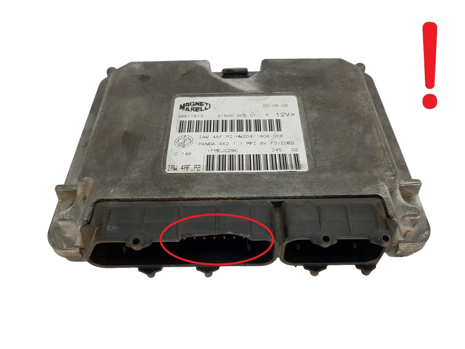 Steuergerät IAW4AF.P2 46817813 61600.625.01 Fiat Magneti Marelli 16750 main product photo