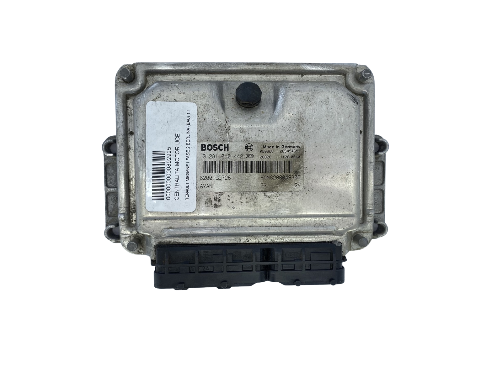 Steuergerät 0281010442 8200199726 8200049306 Renault Bosch 60404 main product photo