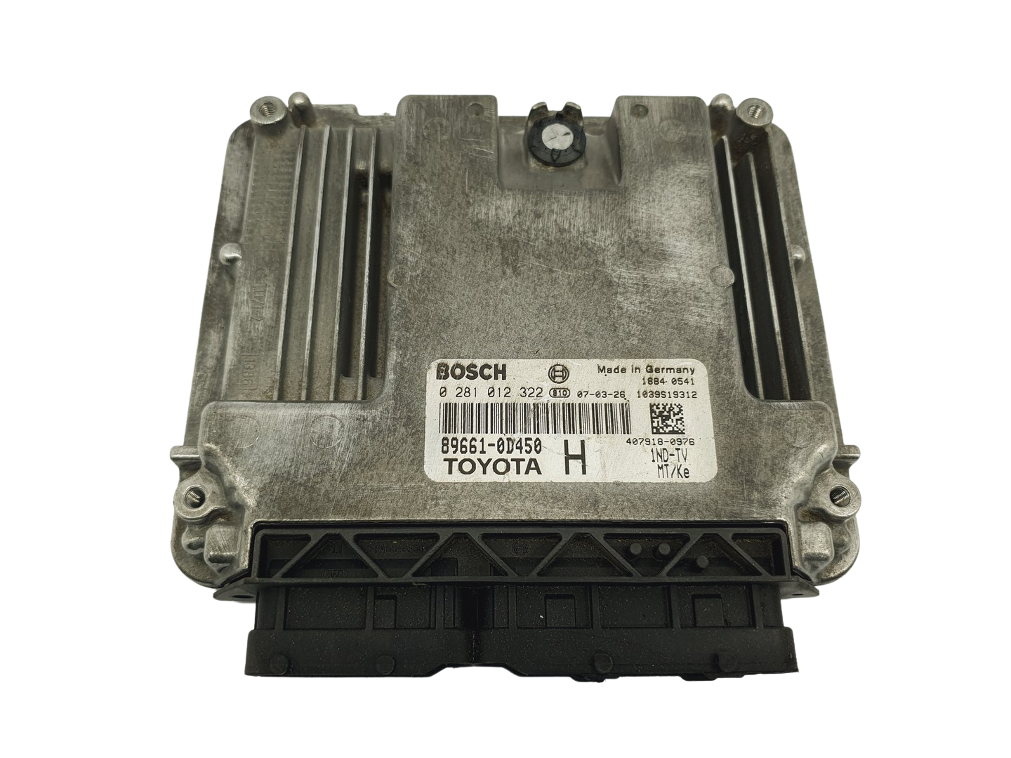 Steuergerät 89661-0D450 0281012322 Toyota Bosch 68410 main product photo