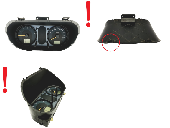 Tacho Kombiinstrument Ford Fusion 2S6F-10849-NF 2S6F10849NF 53607 main product photo