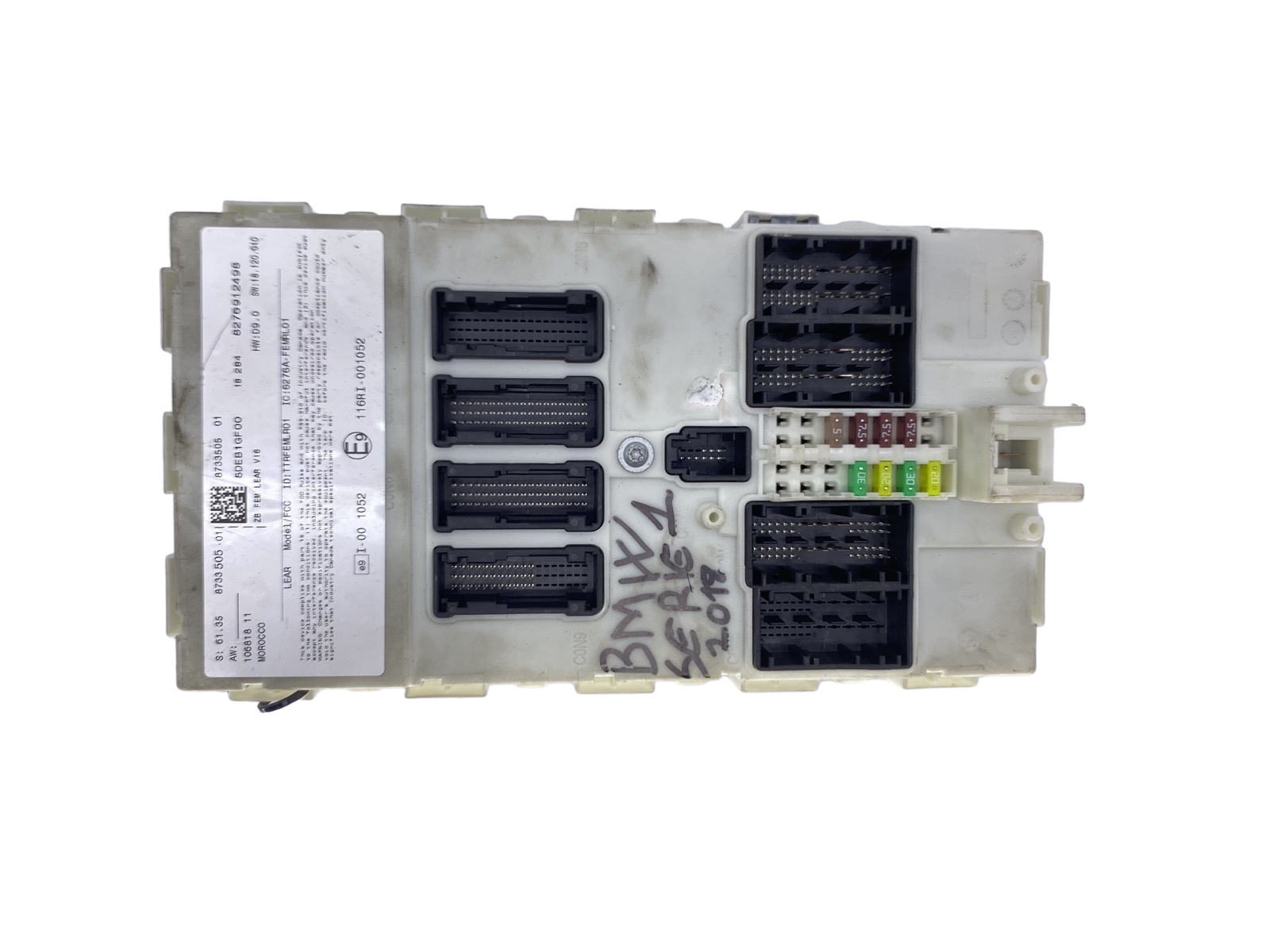 Steuergerät 61.35 8733505-01 5DEB1GF00 BMW LEAR main product photo