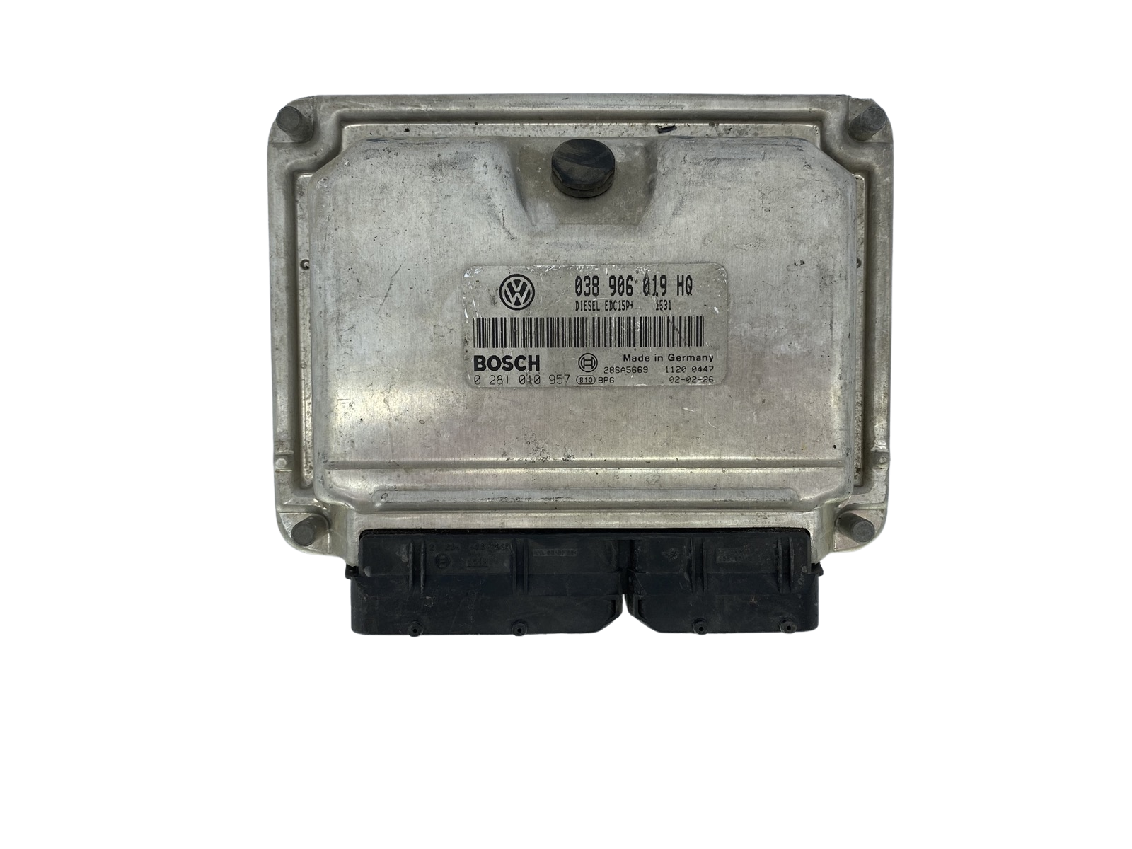 Steuergerät 038906019HQ 0281010957 VW Seat Bosch 52377 main product photo