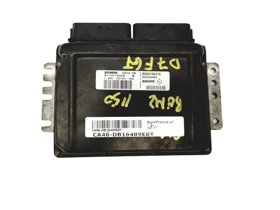 Steuergerät S110115000B 8200162378 8200029658 Renault Siemens 16489 main product photo