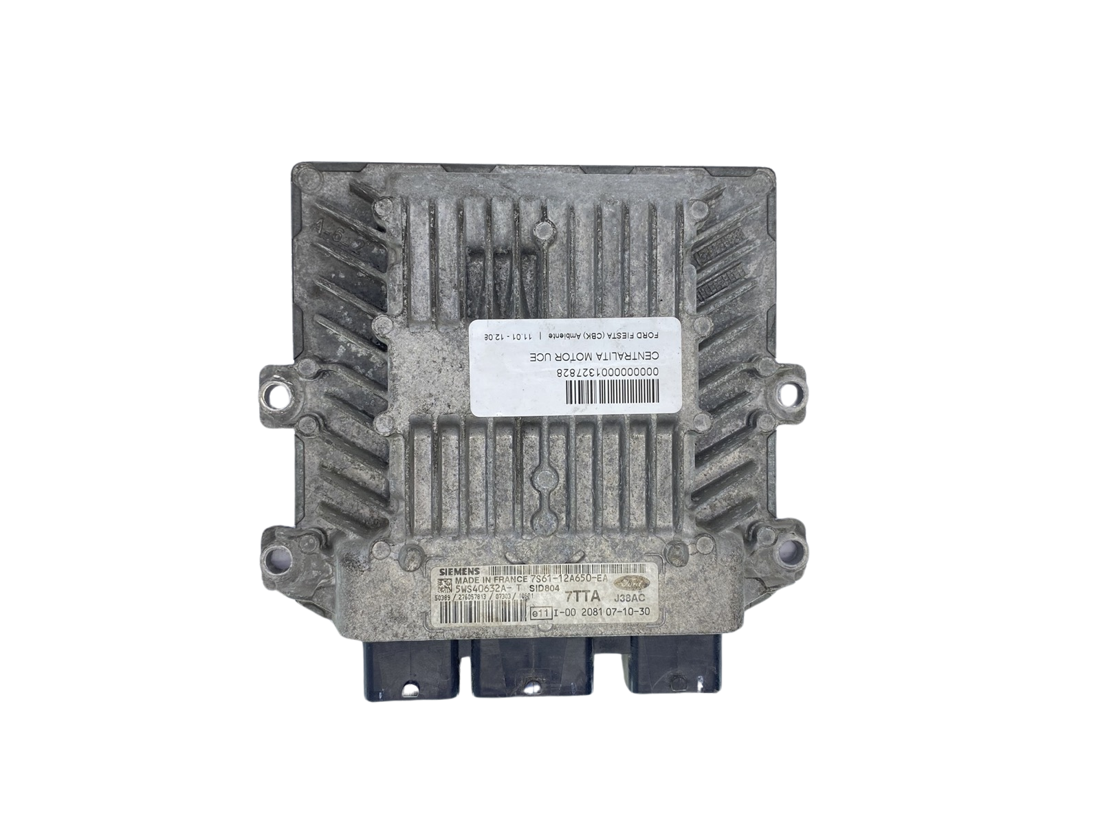 Steuergerät 7S61-12A650-EA 5WS40632A-T SID804 7TTA Ford Siemens 61899 main product photo