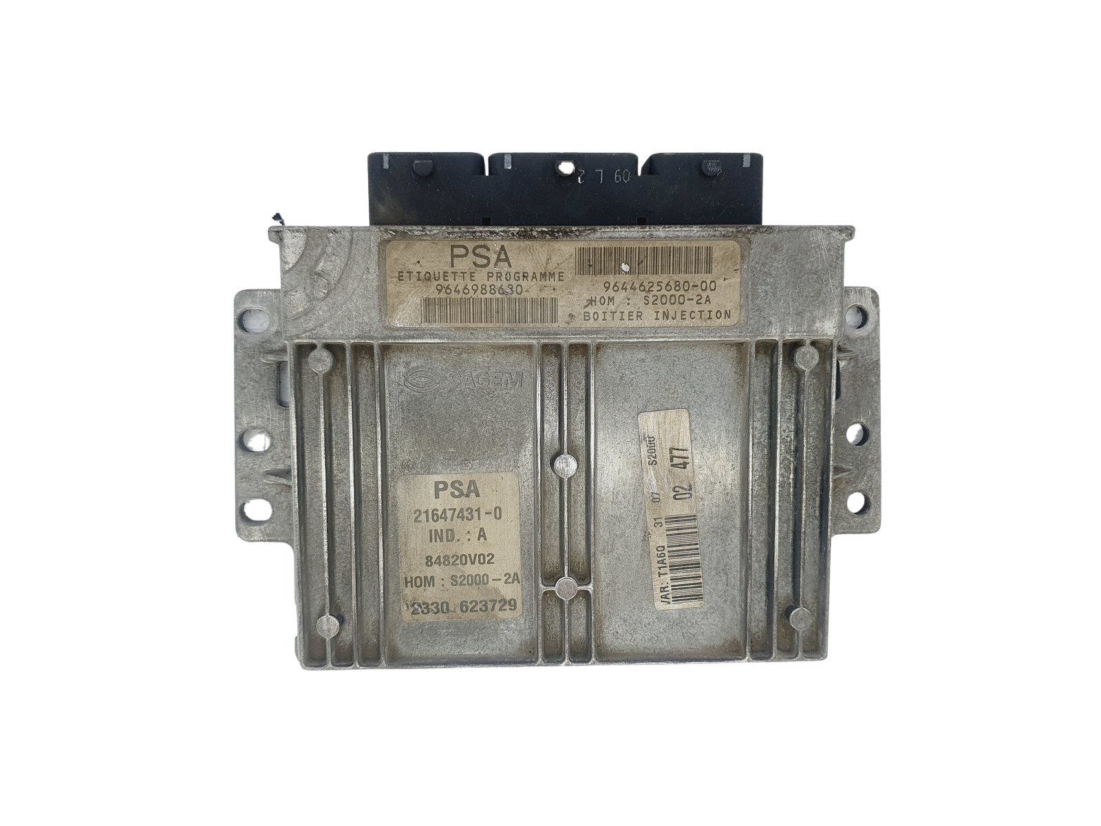 Steuergerät 9646988680 9644625680 21647431-0 PSA Sagem 42601 main product photo