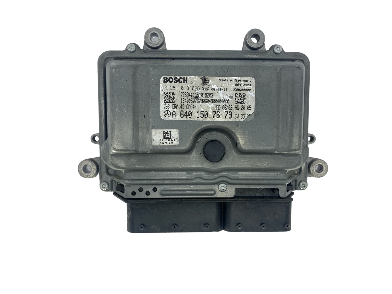 Steuergerät A6401507679 0281013026 1039S00000 Bosch Mercedes 50773 main product photo