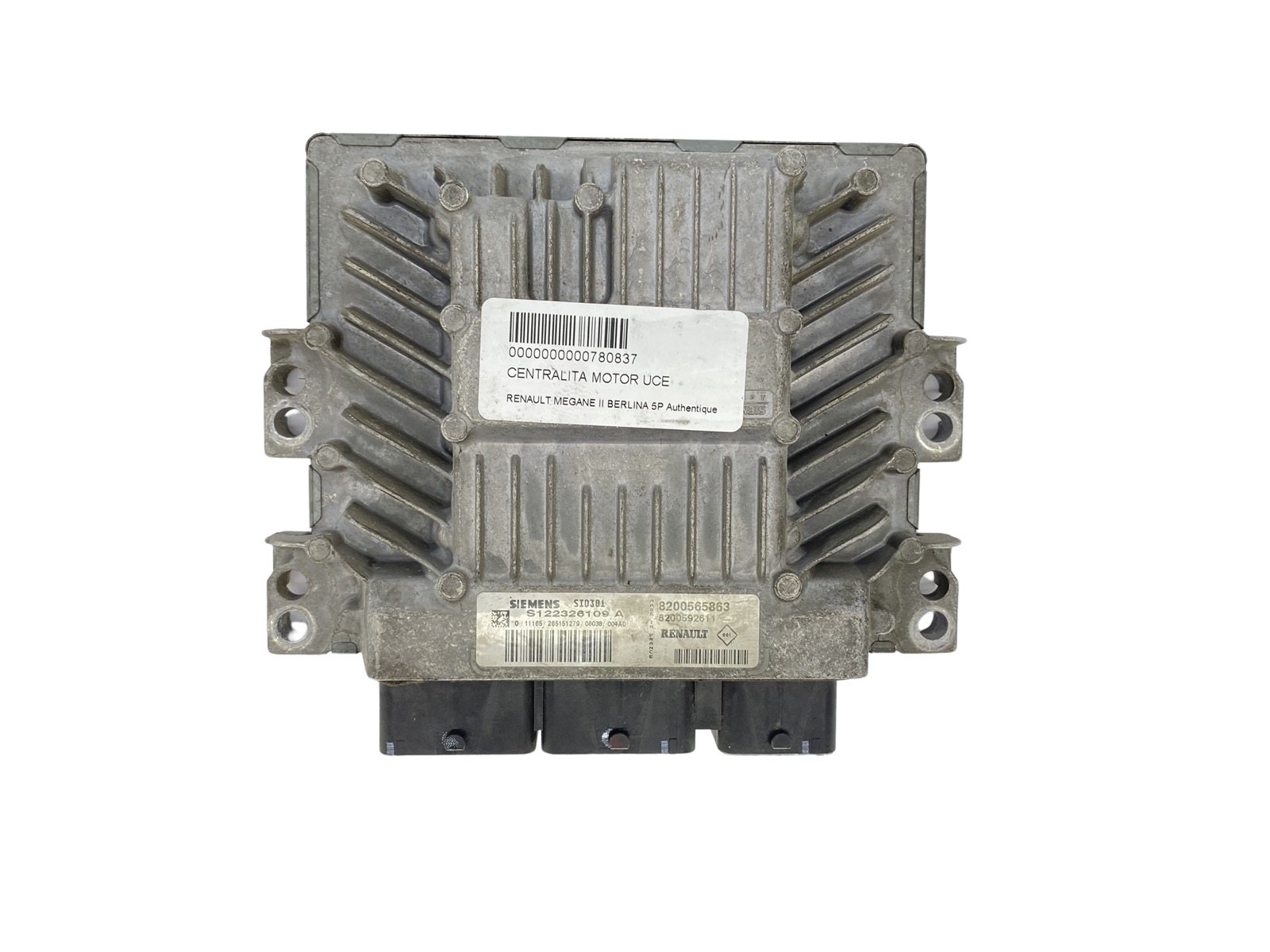 Steuergerät S122326109A 8200565863 8200592611 Renault Siemens 59505 main product photo