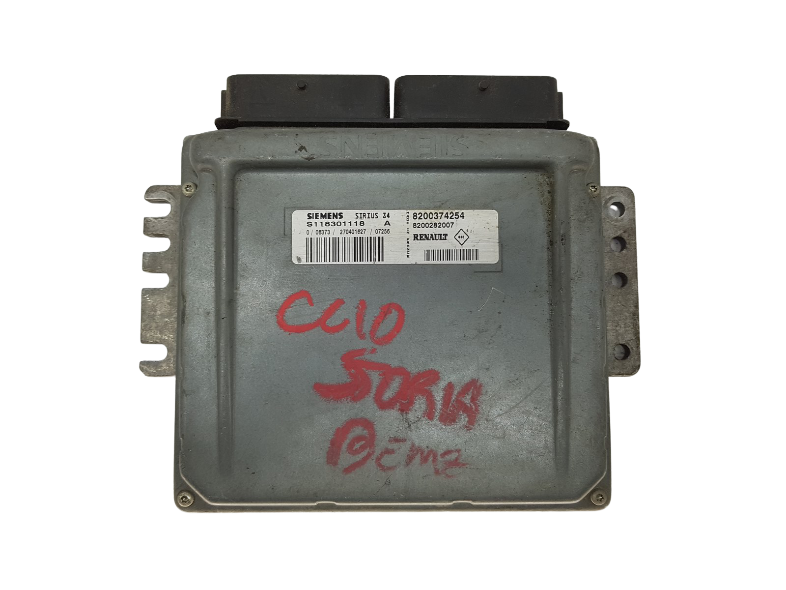 Steuergerät S118301118A 8200374254 8200282007 Renault Siemens 13434 main product photo