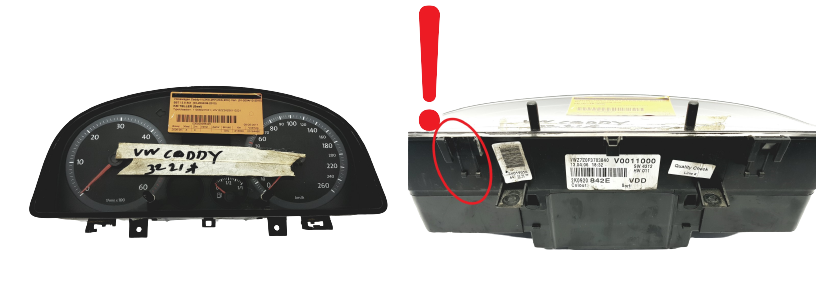 Tacho Kombiinstrument VW Caddy 3 2K0920842E 110080237031 52285 main product photo