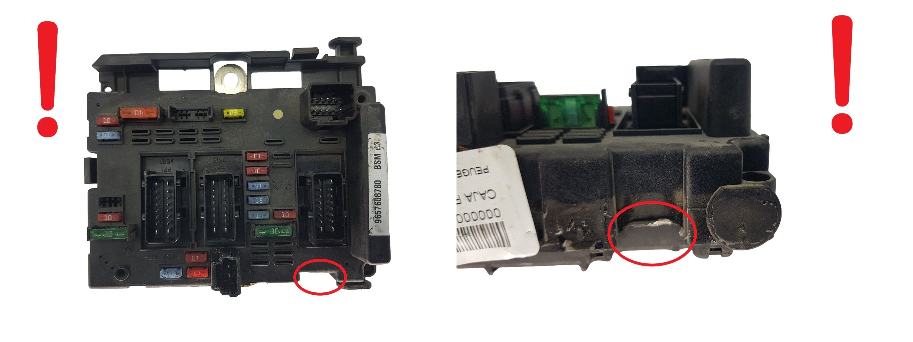 Steuergerät BSM B3 9657608780 PSA Delphi 1975 main product photo