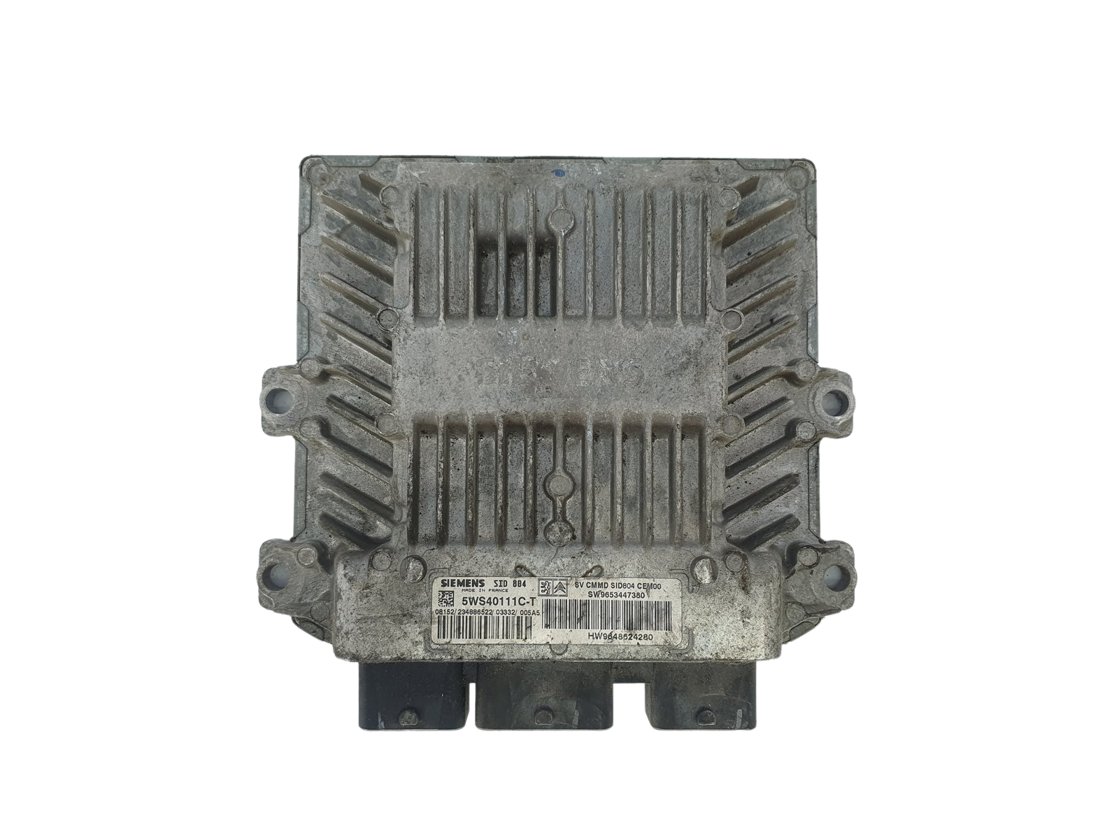 Steuergerät 9653447380 5WS40111C-T SID804 PSA Siemens 35236 main product photo