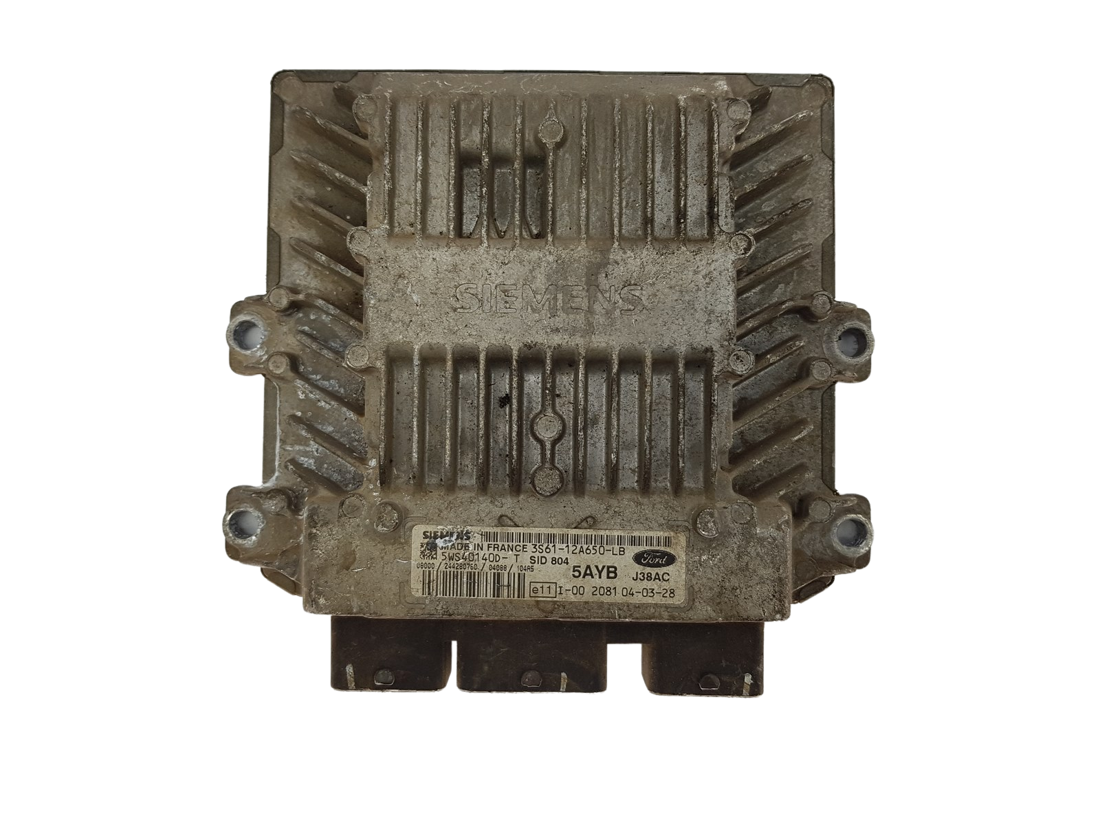 Steuergerät 3S61-12A650-LB 5WS40140D-T SID 804 Ford Siemens 14849 main product photo