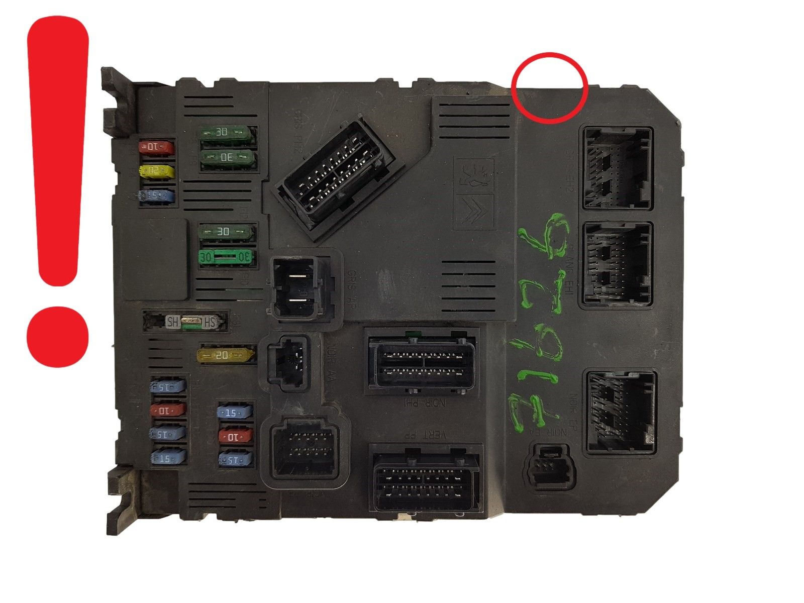 Steuergerät BSI-S02-00 S120104700L 9655708380 PSA Siemens 1245 main product photo