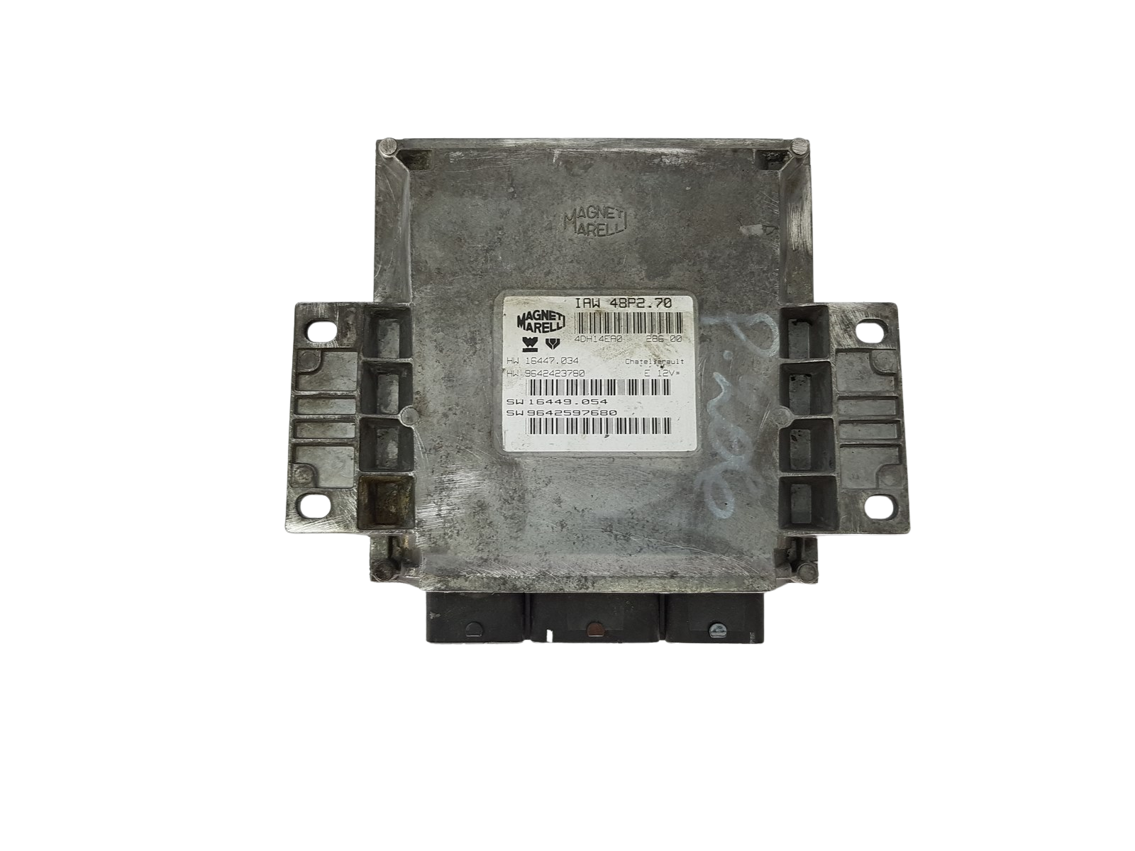 Steuergerät 9642597680 9642423780 IAW 48P2.70 16449.054 Magneti Marelli 18069 main product photo