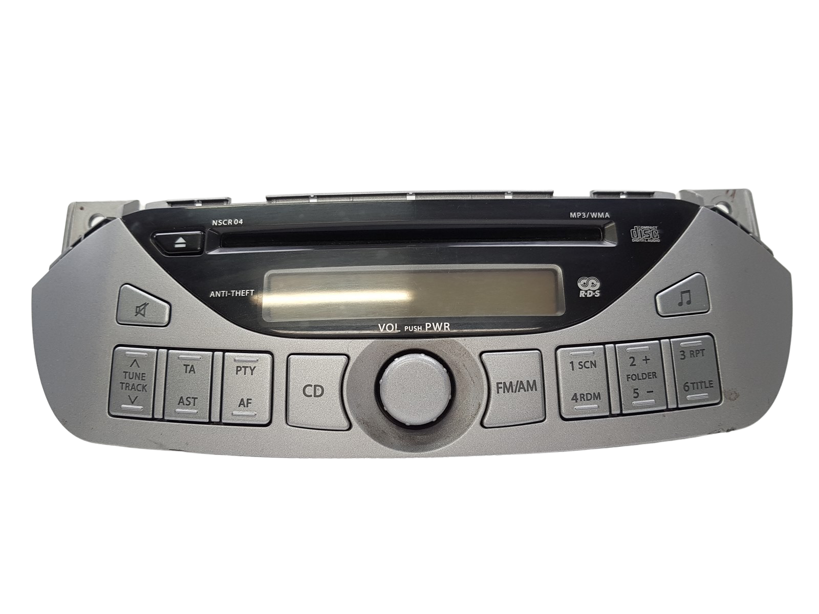 Cd-Radio Mit Mp3 Nissan Pixo 39101M68K00 39101-68K0 NSCR-04 main product photo