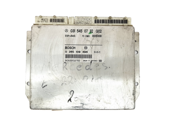 Steuergerät ESP 0315450732 0265109498 Mercedes Bosch 18649 main product photo