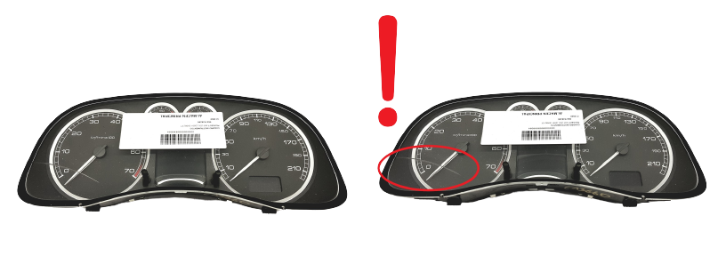 Tacho Kombiinstrument Peugeot 307 9647538280 A01 58284 main product photo