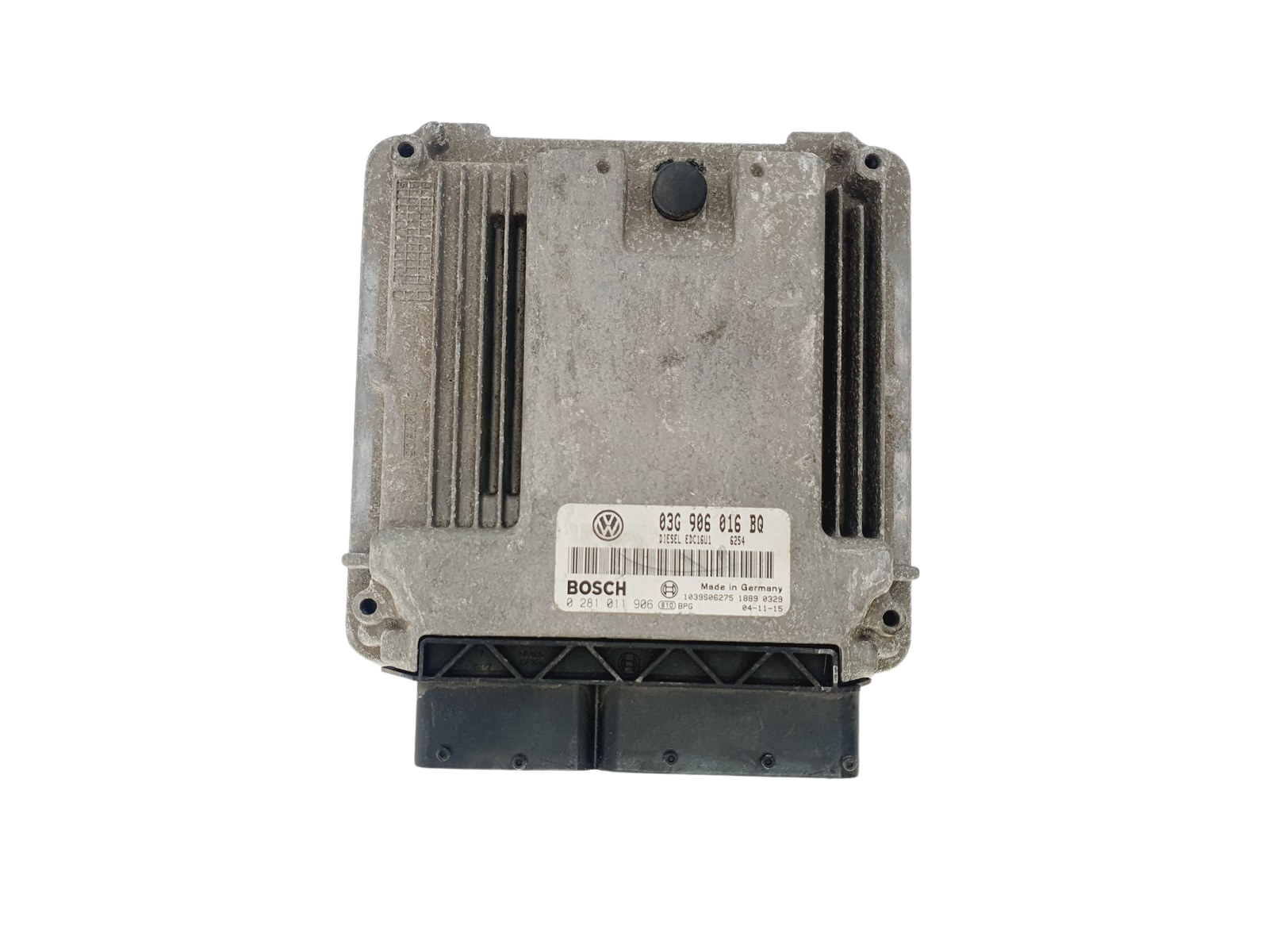 Steuergerät VW 03G906016BQ 0281011906 Bosch main product photo