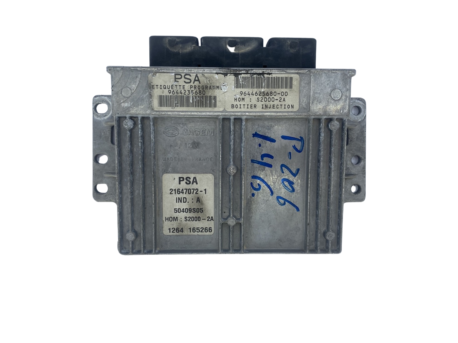 Steuergerät 9644235680 9644625680-00 21647072-1 PSA Sagem 51829 main product photo