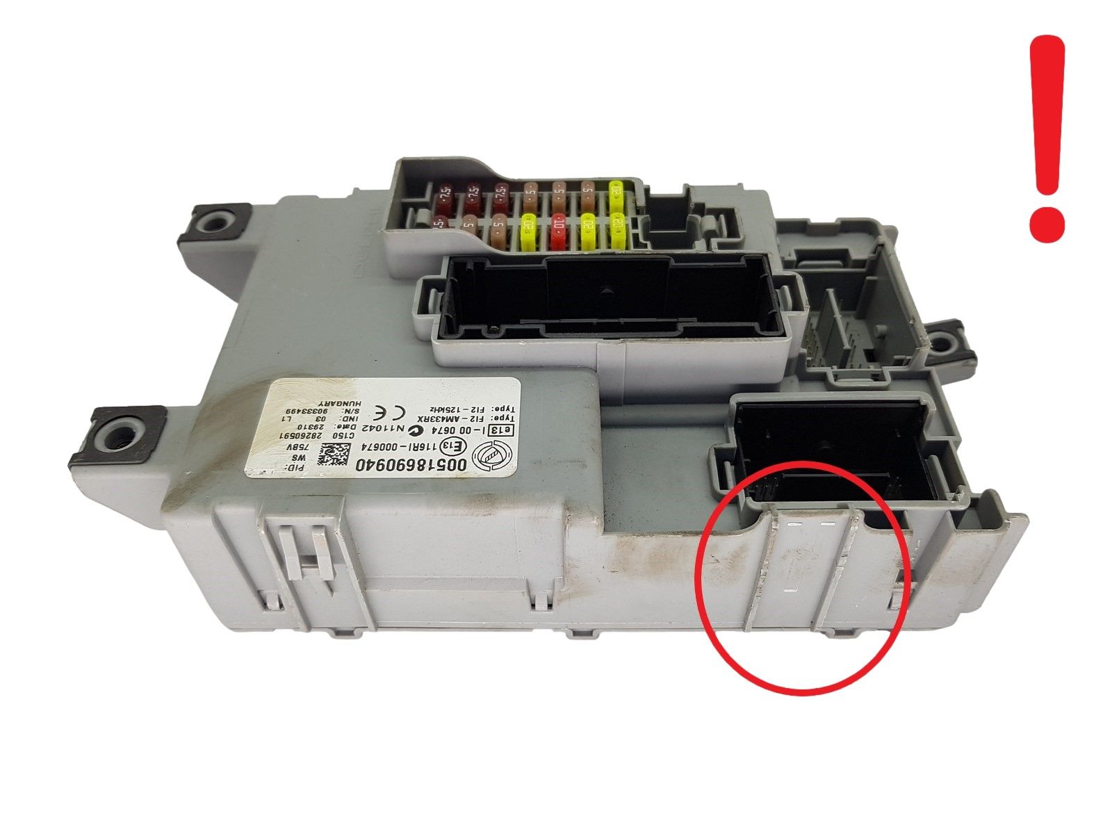 Steuergerät 00518690940 28260591 Fiat Delphi 20049 main product photo