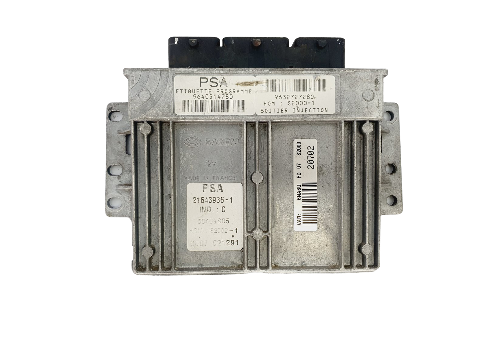 Steuergerät 9640514780 9632727280 21643936-1 PSA Sagem 38526 main product photo