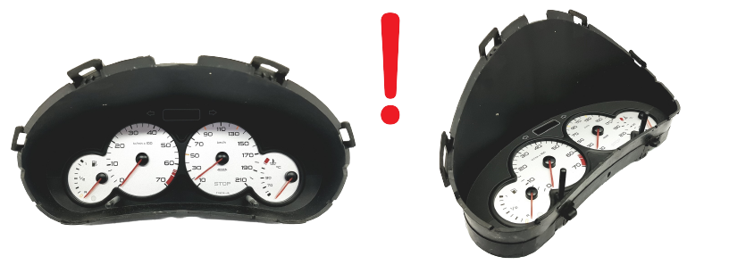 Tacho Kombiinstrument Peugeot 206 9648836680 49447 main product photo