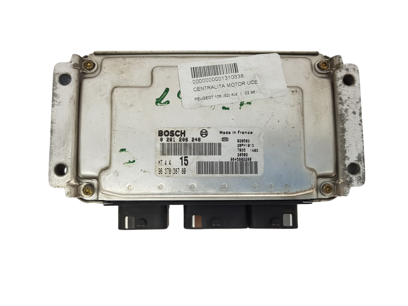 Steuergerät 0261206246 9637838780 9645802280 PSA Bosch 3492 main product photo