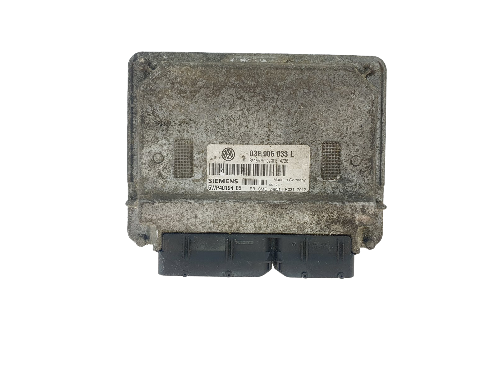 Steuergerät 03E906033L 5WP40194 05 VW Siemens 44579 main product photo