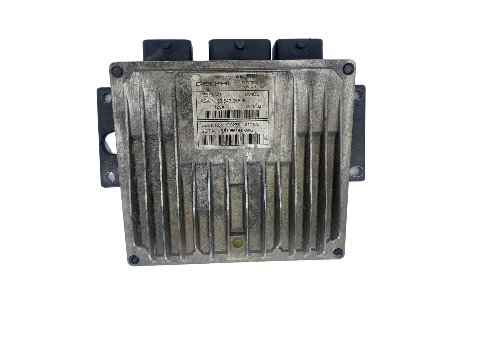 Steuergerät 9654305580 R0411C023B DV4DC PSA Delphi 50261 main product photo