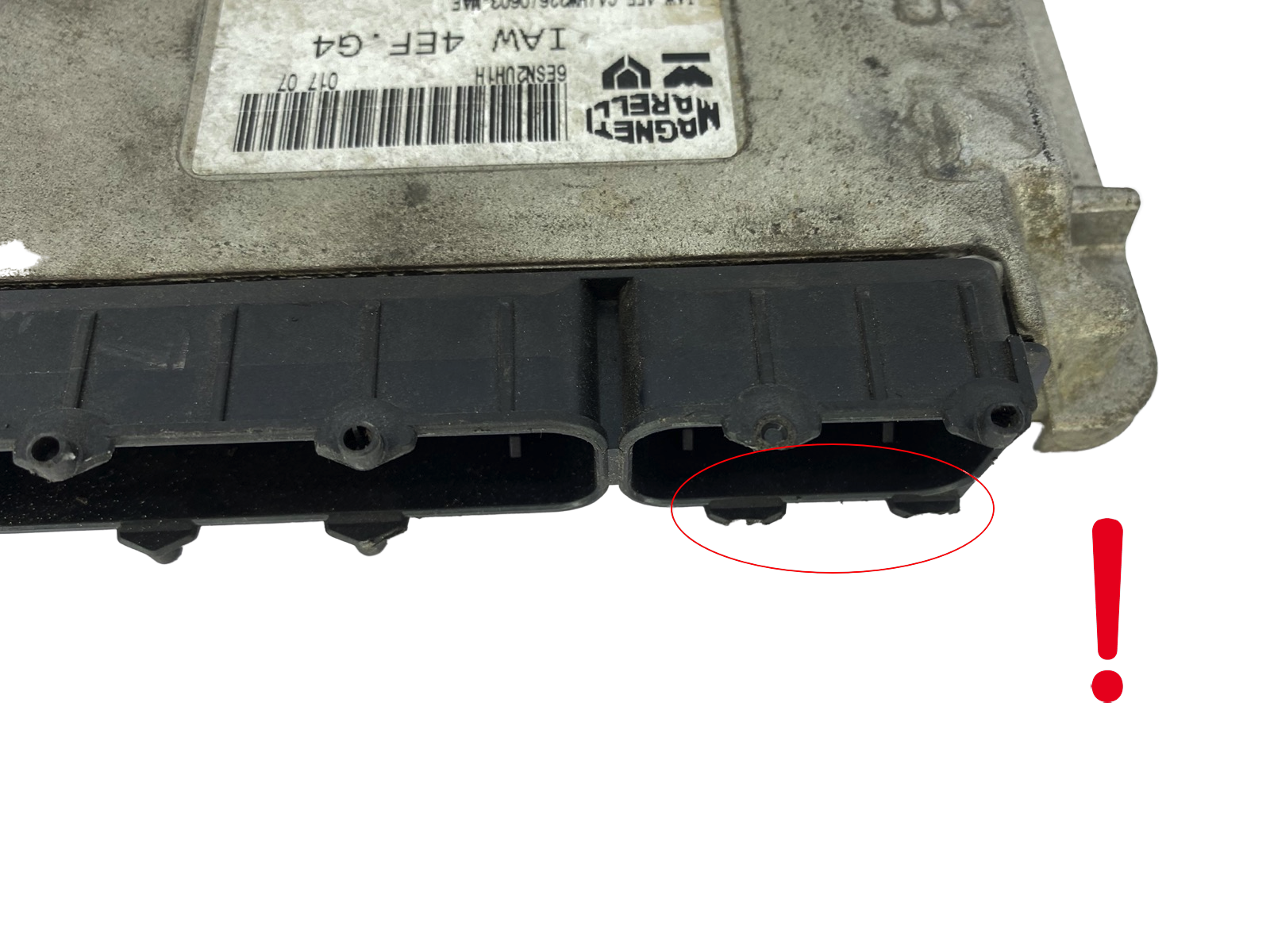 Steuergerät IAW4EF.G4 51798647 61601.294.01 Fiat Magneti Marelli 52544 main product photo