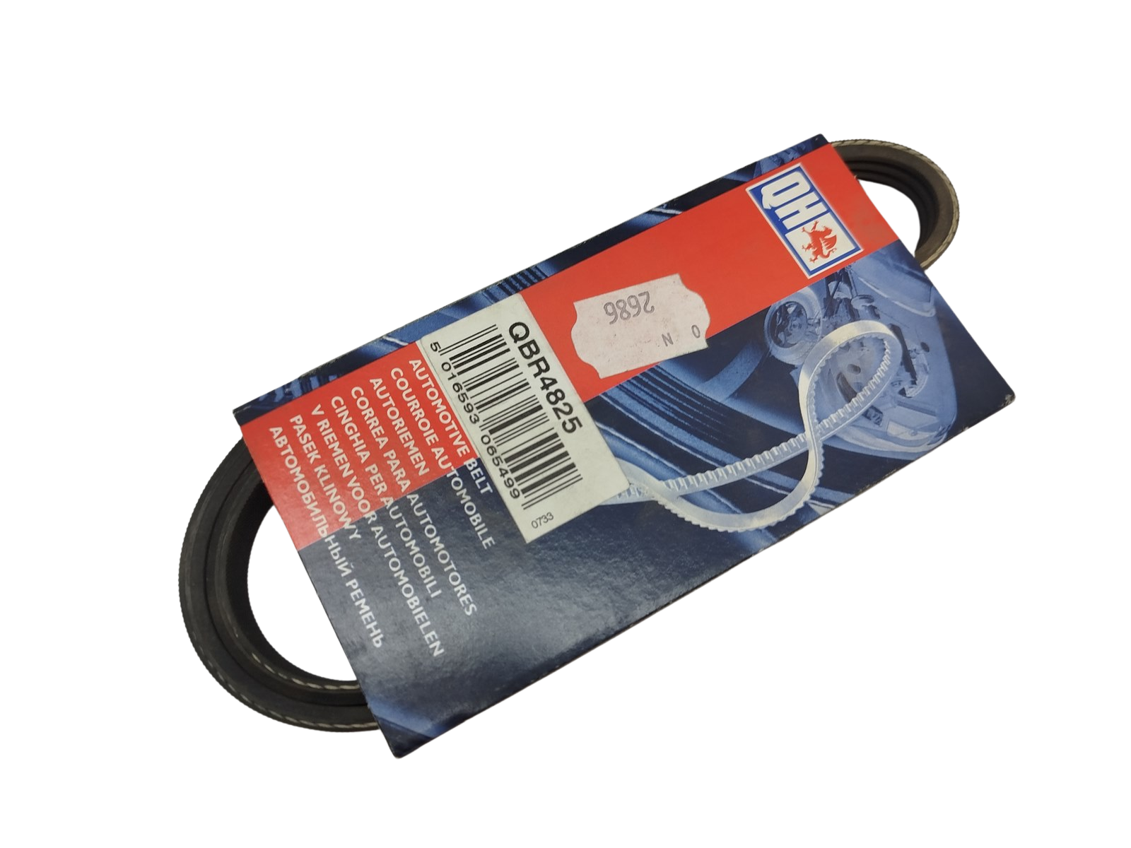Antriebsriemen QBR4825 4PK825 Quinton Hazell main product photo