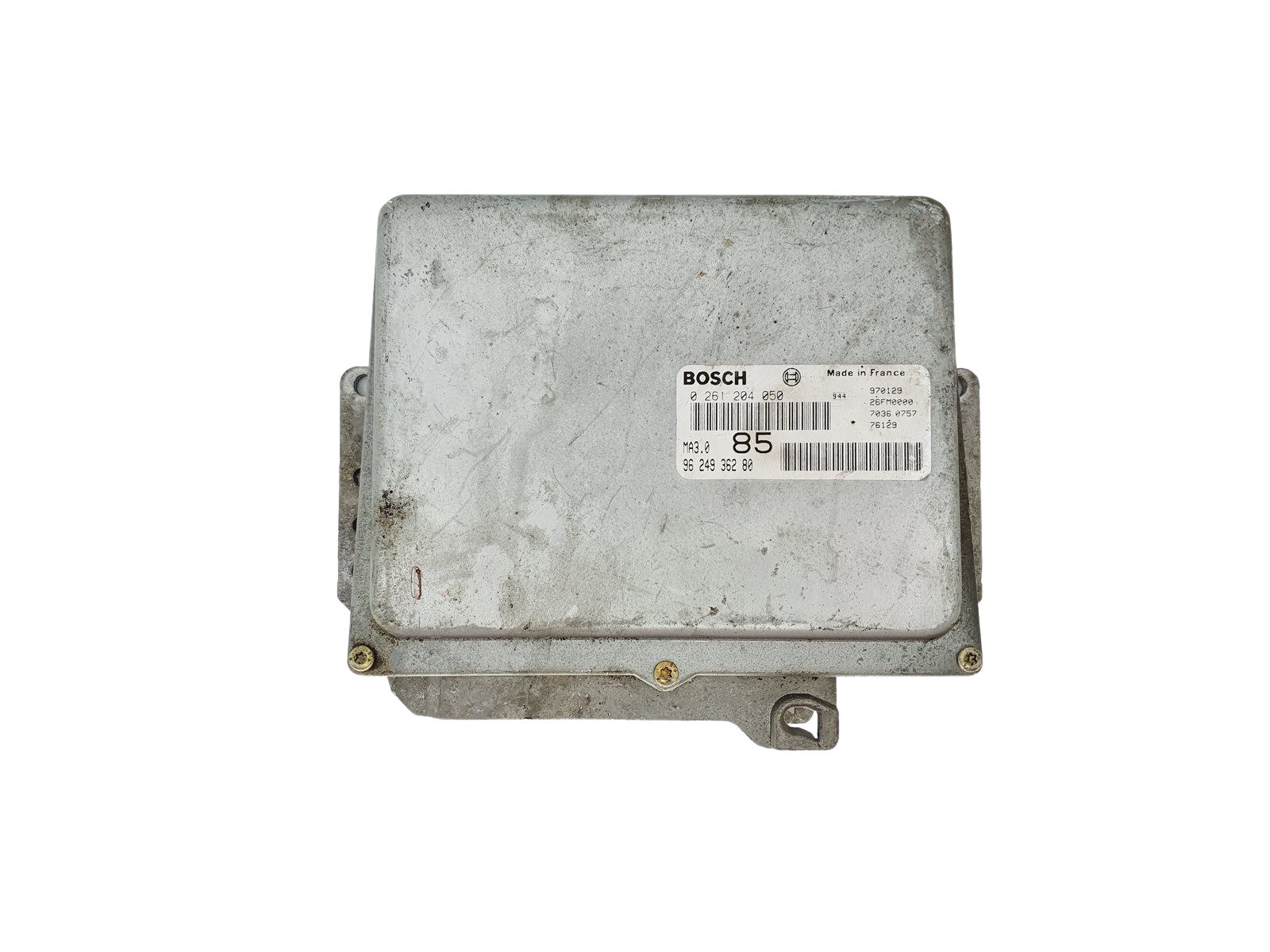 Steuergerät 0261204050 9624936280 26FM0000 MA3.0 PSA Bosch 36350 main product photo