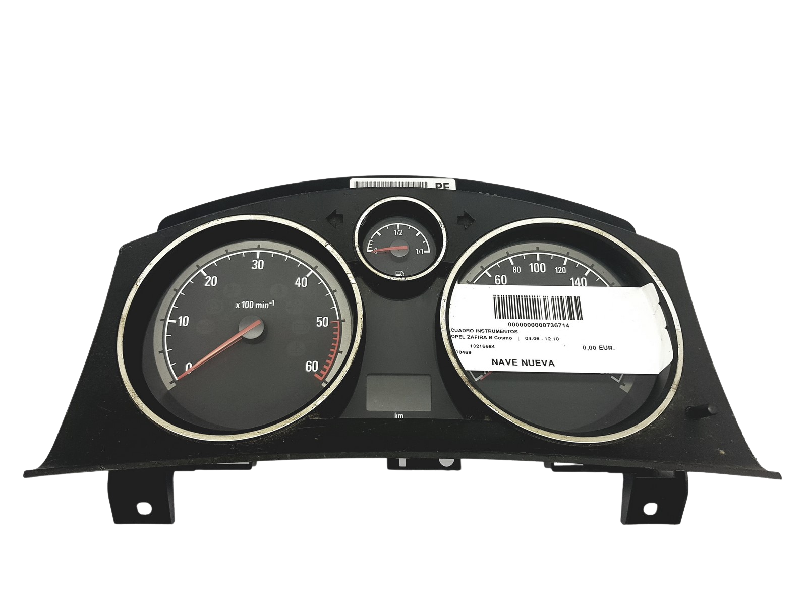 Tacho Kombiinstrument Opel Astra H Zafira B 13216684PF 58722 main product photo