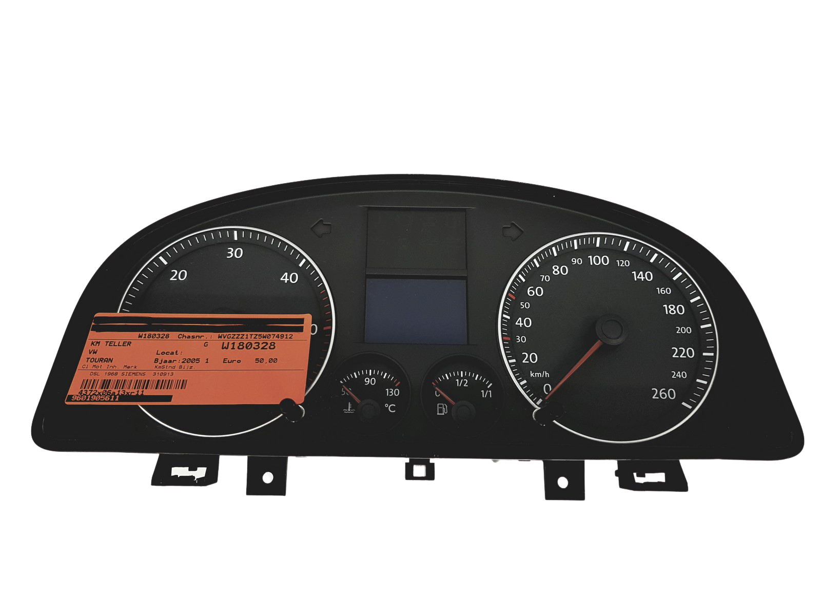 Tacho Kombiinstrument VW Touran 1T0920861A 110080217019 31937 main product photo