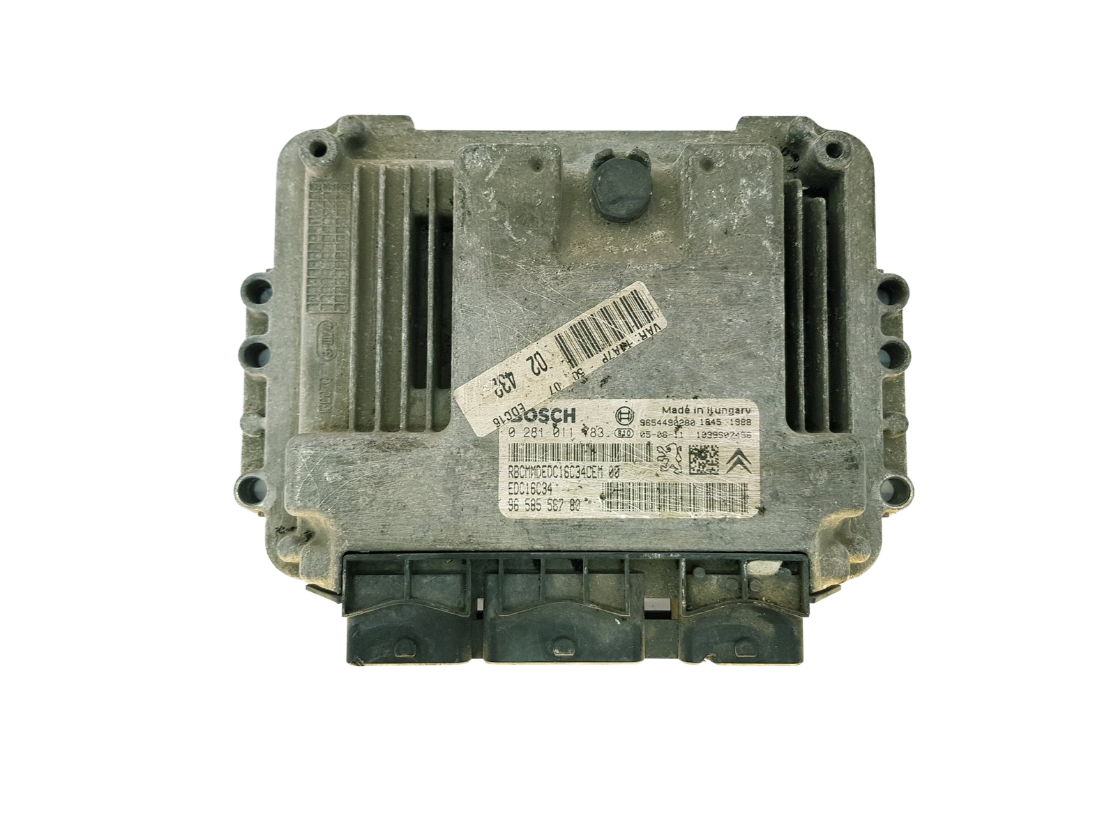 Steuergerät PSA 0281011783 9658556780 9654490280 Bosch 33393 main product photo