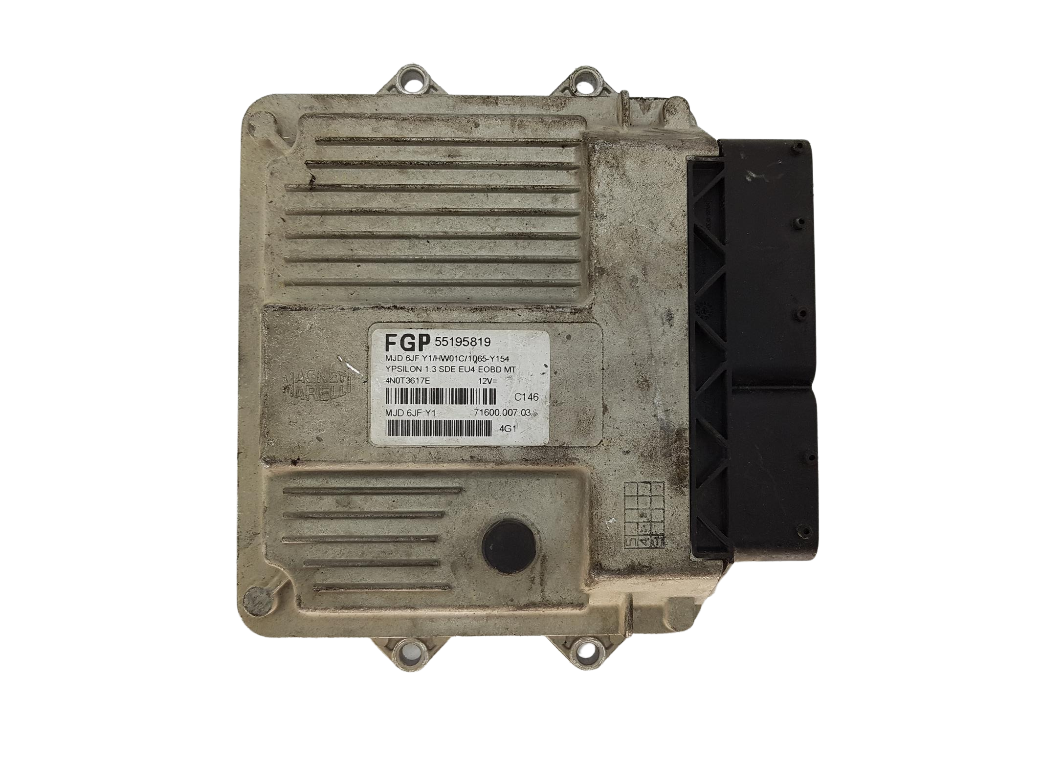 Steuergerät FGP 55195819 MJD6JF.Y1 71600.007.03 Lancia Magneti Marelli 14830 main product photo