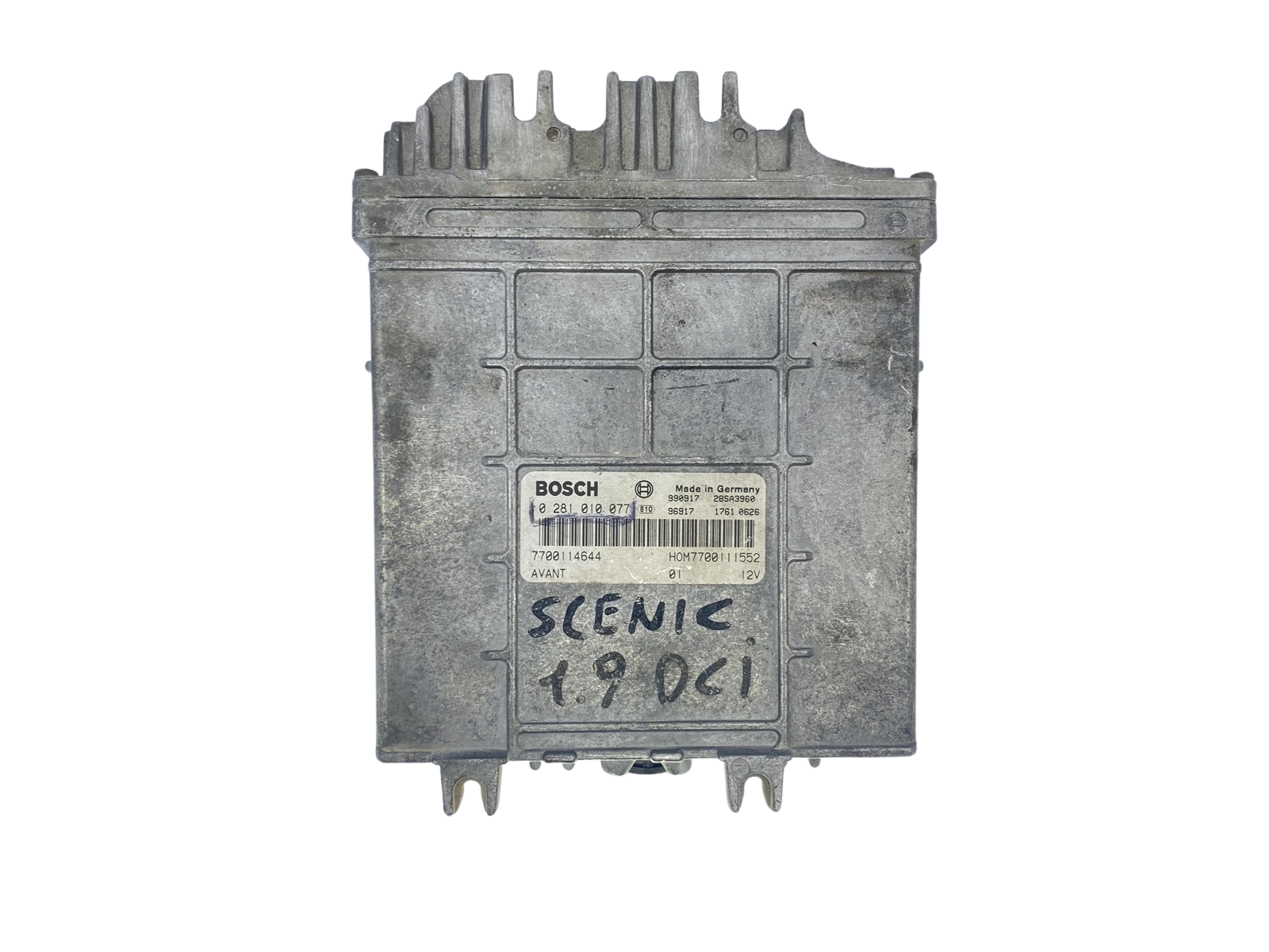 Steuergerät 0281010077 7700114644 7700111552 Renault Bosch 55748 main product photo