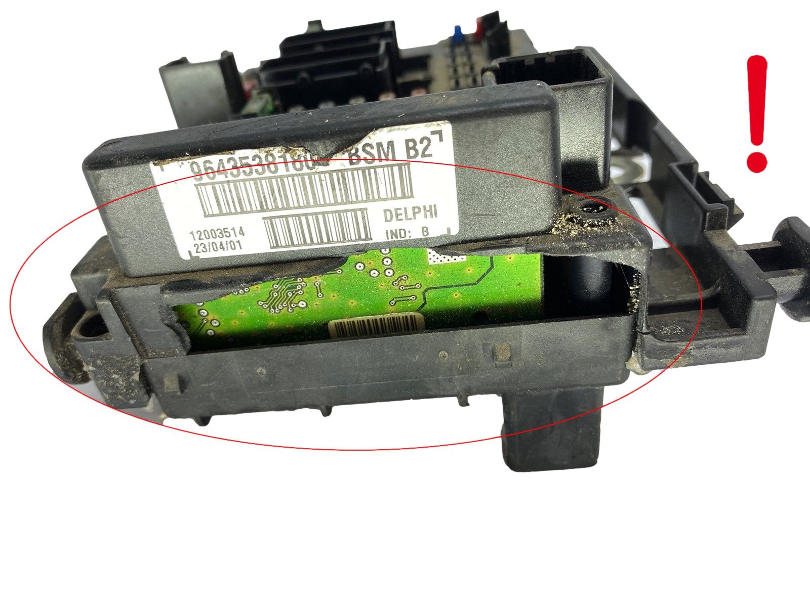 Steuergerät BSM B2 PSA 9643538180 Delphi 58948 main product photo