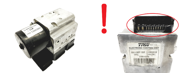 Abs-Pumpe Opel Vectra Signum 09191497 13663901 TRW 46709 main product photo